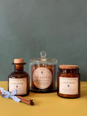 Cloche Lavender Candle, Warwick Farms