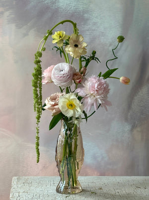 Mother of Pearl, Fish Vase
