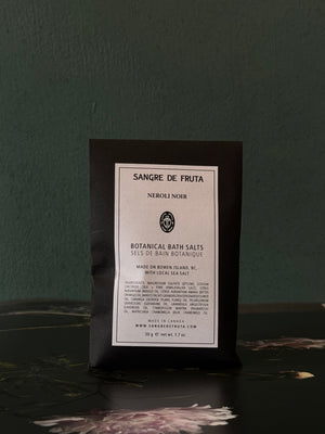 Botanical Bath Salts | Neroli Noir: Mini - 50g