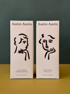 Cedar & Patchouli Hand Cream, Austin Austin