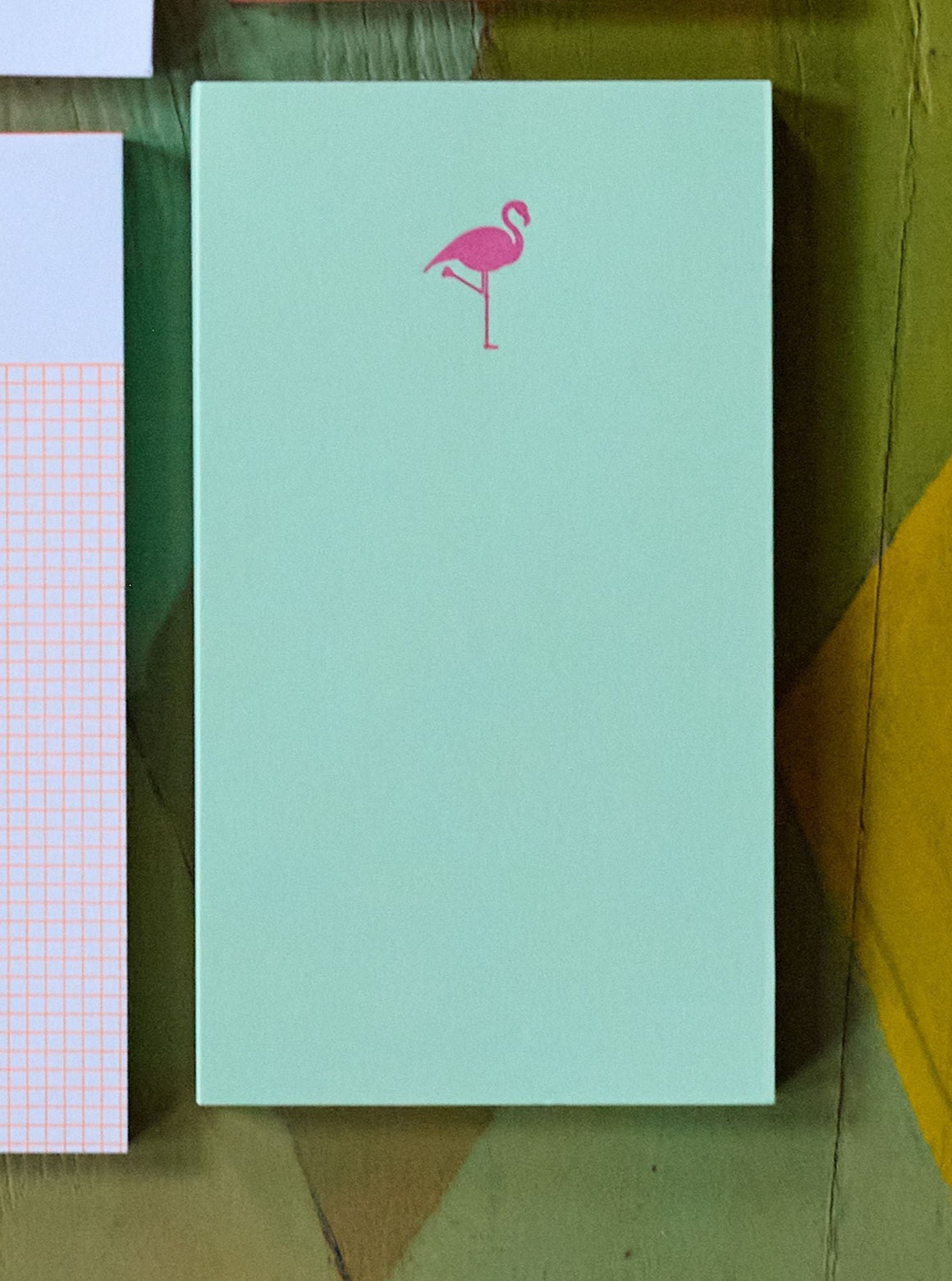 Mini Notepad, Pink Flamingo