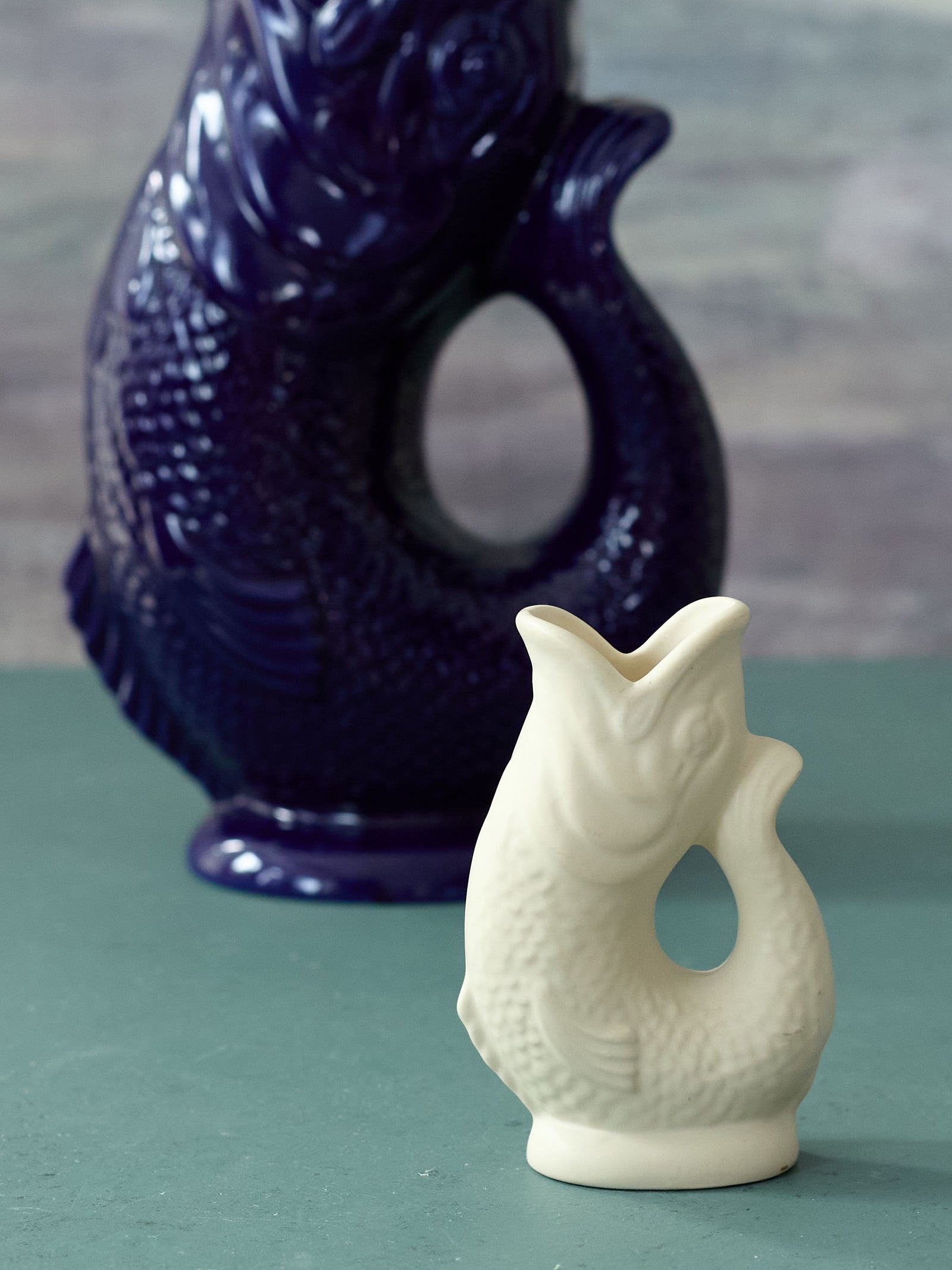 Mini Gluggle Pitcher Vase, Matte Sand