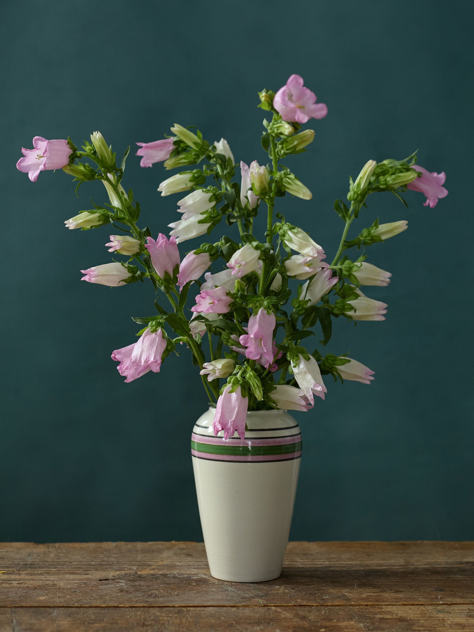 Exclusive Striped Vase, Rider Ceramics