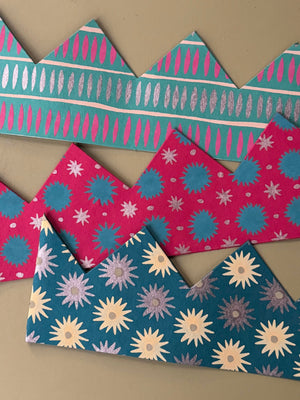 Festive Paper Crowns
