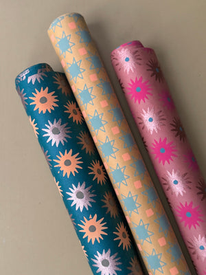 Screen Printed Gift Wrap