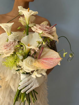 Elegant Botanical Bridal Bouquet, Classic