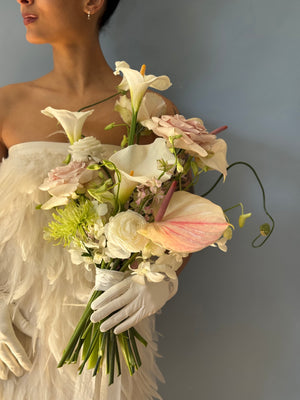 Elegant Botanical Bridal Bouquet, Classic