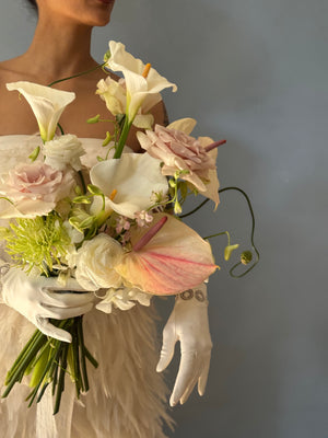 Elegant Botanical Bridal Bouquet, Classic
