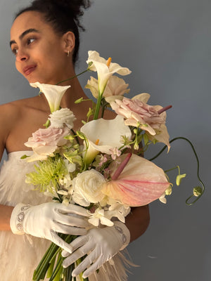 Elegant Botanical Bridal Bouquet, Classic