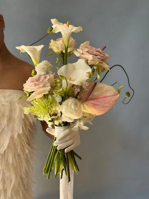 Elegant Botanical Bridal Bouquet, Classic