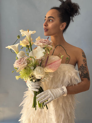 Elegant Botanical Bridal Bouquet, Classic
