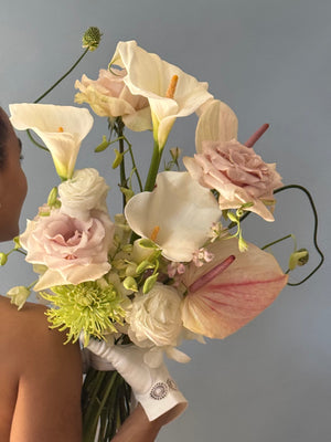 Elegant Botanical Bridal Bouquet, Classic