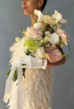 Elegant Botanical Bridal Bouquet, Classic