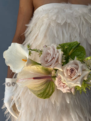 Elegant Botanical Bridal Bouquet, Quaint