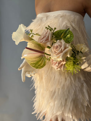 Elegant Botanical Bridal Bouquet, Quaint