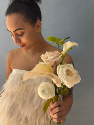 Elegant Botanical Bridesmaid Bouquet