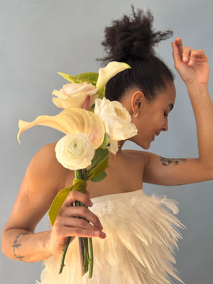 Elegant Botanical Bridesmaid Bouquet