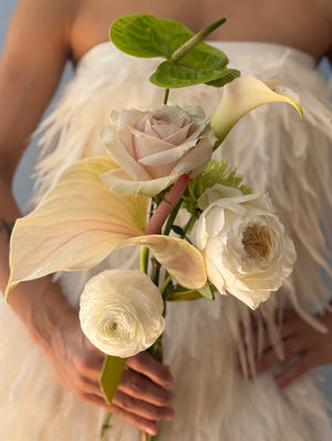 Elegant Botanical Bridesmaid Bouquet