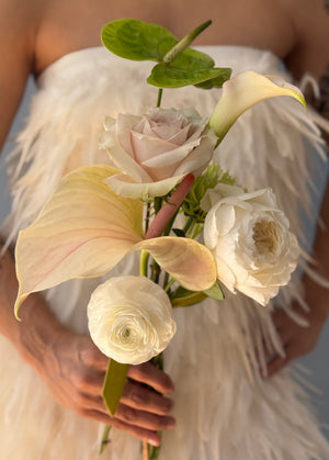 Elegant Botanical Bridesmaid Bouquet
