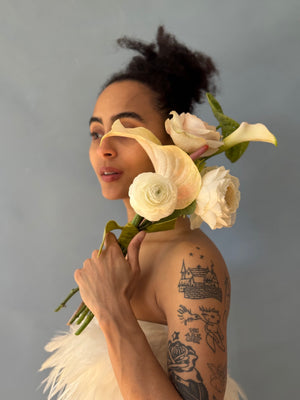 Elegant Botanical Bridesmaid Bouquet