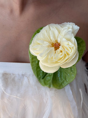 Elegant Botanical Wearable Floral, Green
