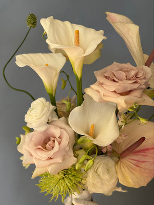 Elegant Botanical Bridal Bouquet, Classic