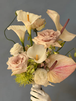 Elegant Botanical Bridal Bouquet, Classic