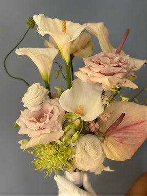 Elegant Botanical Bridal Bouquet, Classic