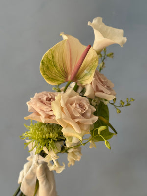 Elegant Botanical Bridal Bouquet, Quaint