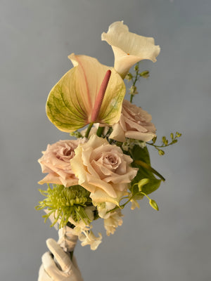 Elegant Botanical Bridal Bouquet, Quaint
