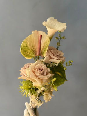 Elegant Botanical Bridal Bouquet, Quaint