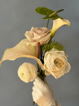 Elegant Botanical Bridesmaid Bouquet