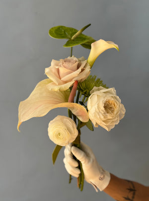 Elegant Botanical Bridesmaid Bouquet