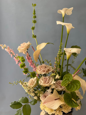 Elegant Botanical Flower Meadow