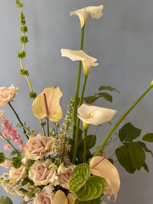 Elegant Botanical Flower Meadow