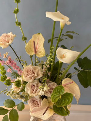 Elegant Botanical Flower Meadow