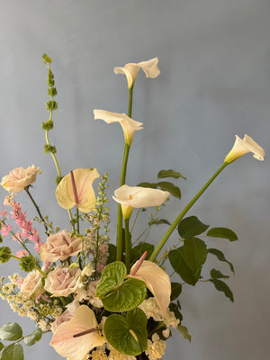 Elegant Botanical Flower Meadow