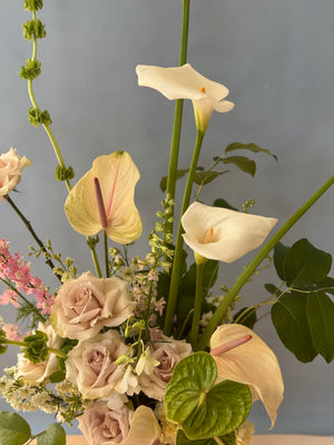 Elegant Botanical Flower Meadow