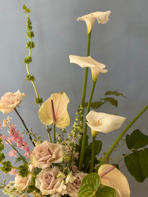 Elegant Botanical Flower Meadow