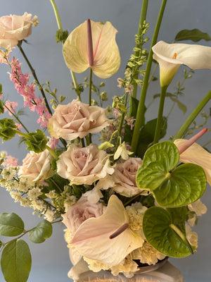Elegant Botanical Flower Meadow
