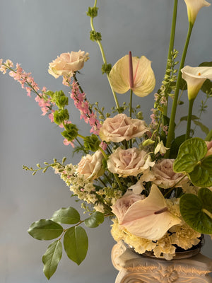 Elegant Botanical Flower Meadow