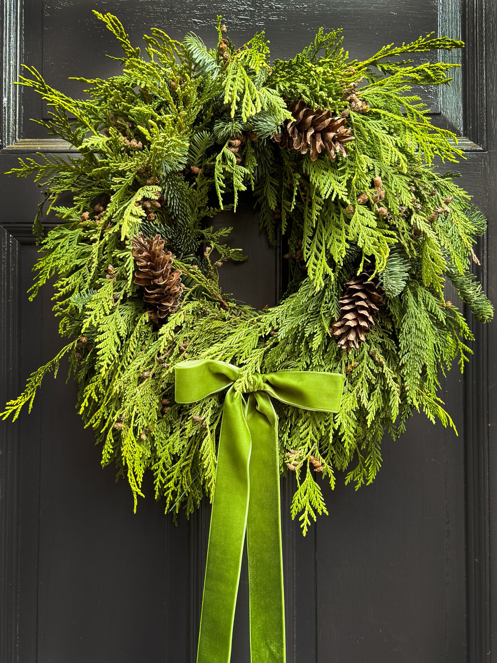 Pinecone Wreath