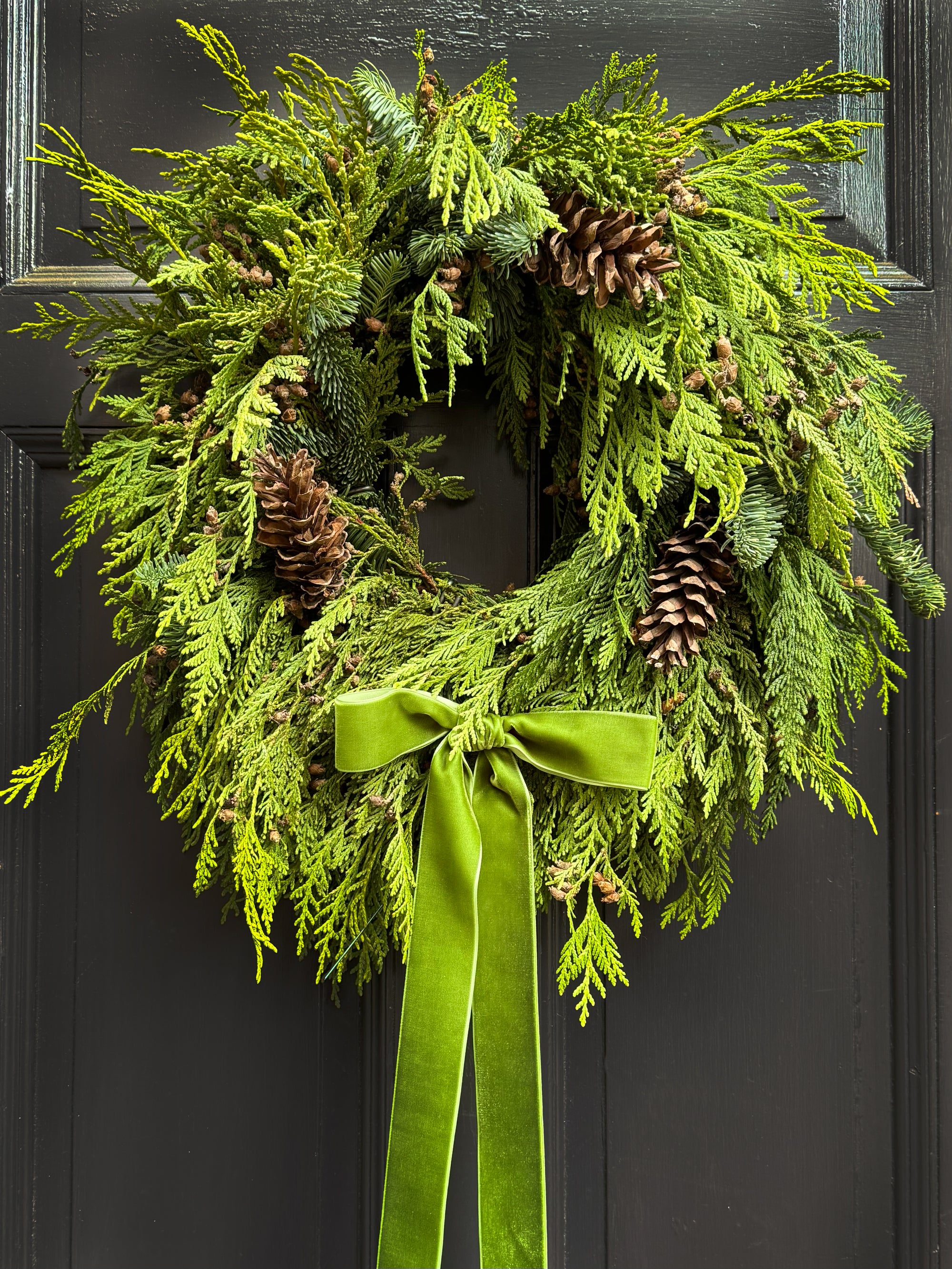 Pinecone Wreath