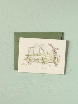 Greenhouse Lovely Mum Card, Midi