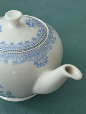 Burleigh Teapot, Blue Asiatic Pheasants