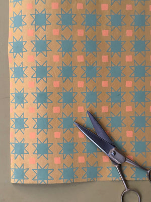 Screen Printed Gift Wrap