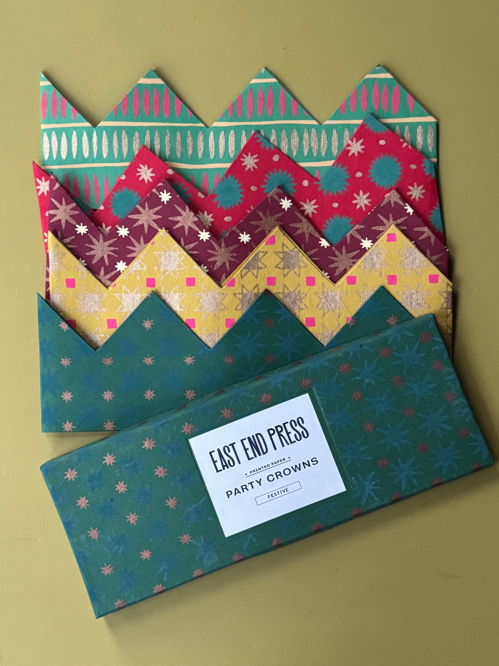 Festive Paper Crowns