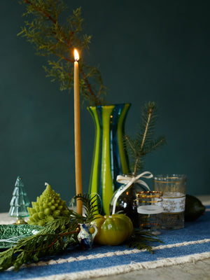 Thin Beeswax Candle Trio