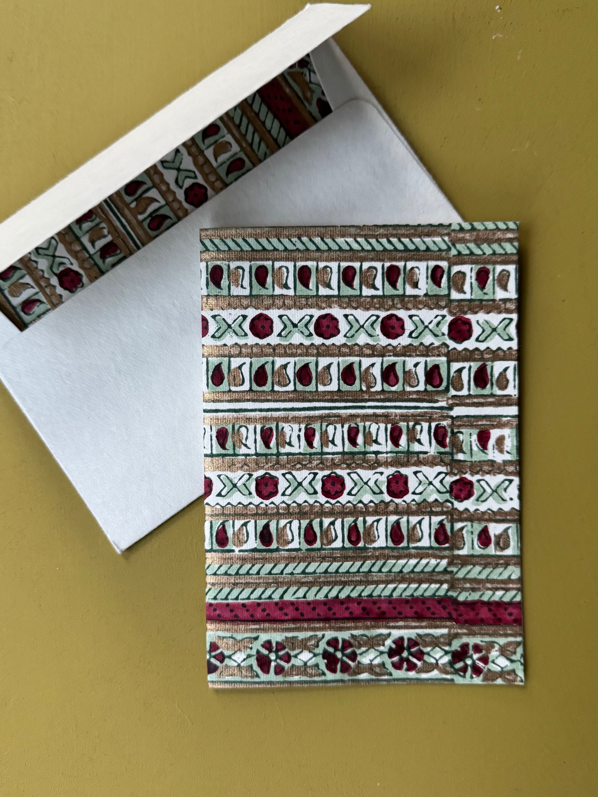 Festive Patterned Card