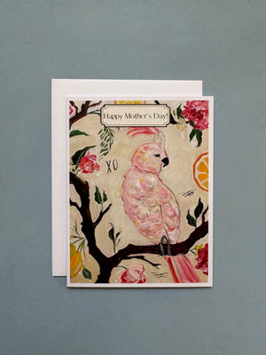 Mother's Day XO Parakeet Card